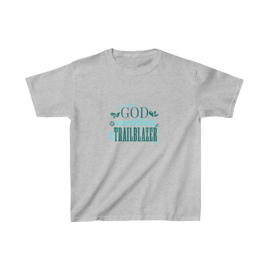 God Certified Trailblazer Youth Christian T-Shirt Printify