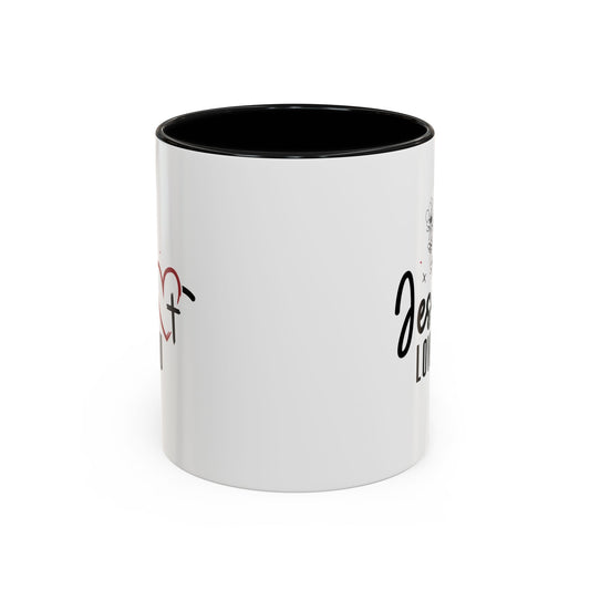 Inspirational He Loves You Coffee Mug - 11oz & 15oz - ClaimedbyGodDesigns