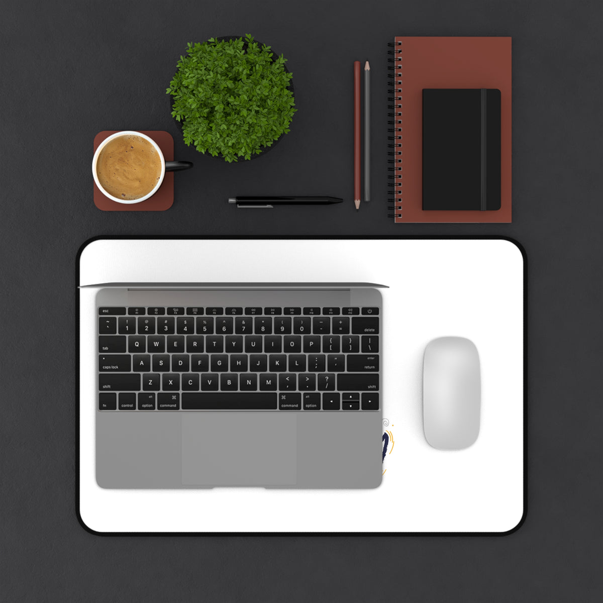 Busy Being Godly Desk Mat