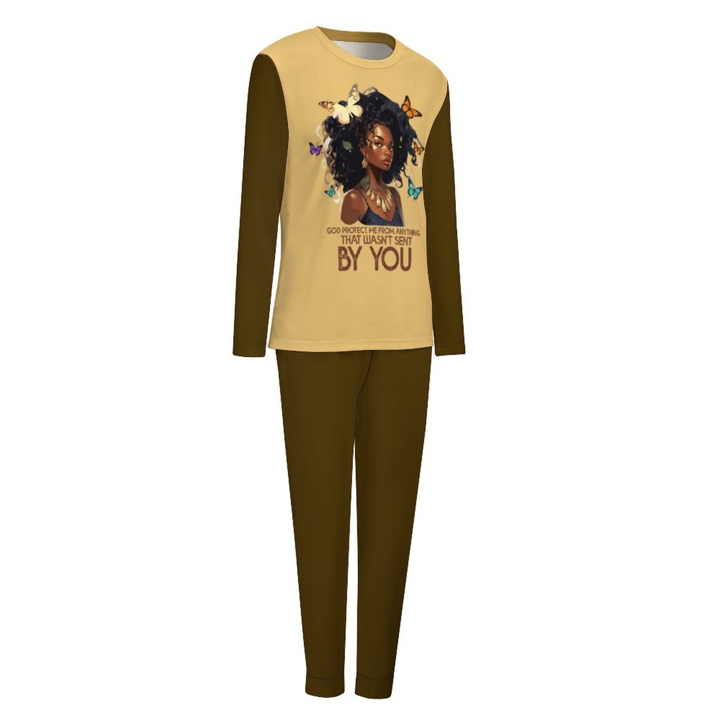 God Protect Me From Anything That Wasn't Sent By You Women's Christian Pajama Set SALE-Personal Design