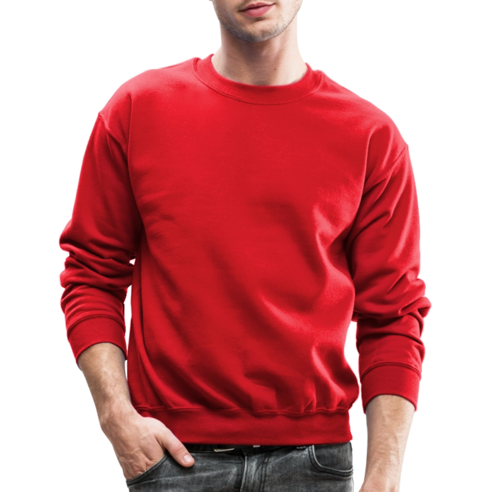 Healed Enough Unisex Christian Crewneck Sweatshirt - red