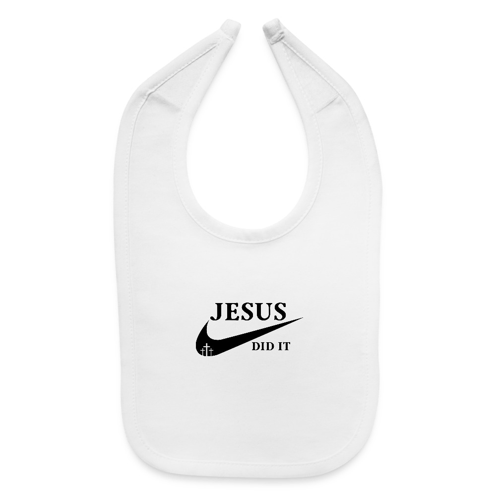 He Did It Christian Baby Bib - ClaimedbyGodDesigns