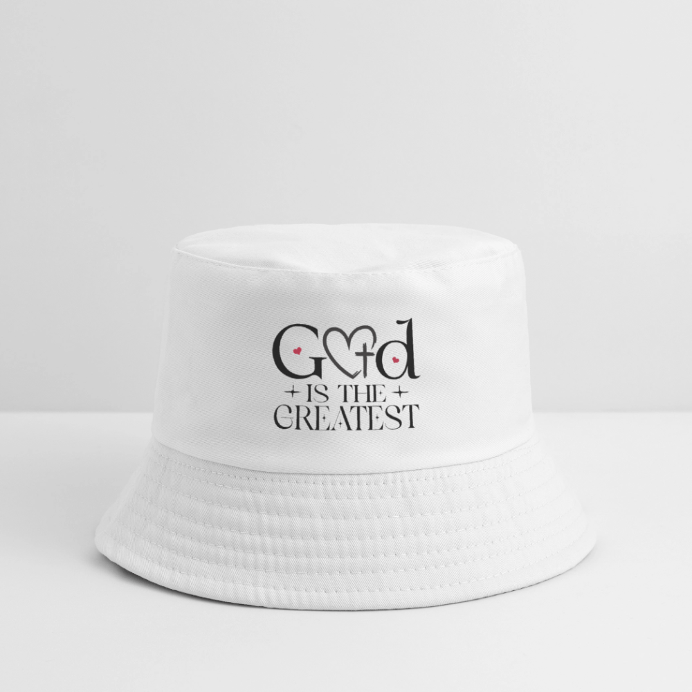 He Is The Greatest Kid's Christian Bucket Hat - ClaimedbyGodDesigns