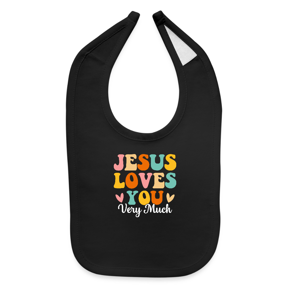 He Loves You Very Much Christian Baby Bib - ClaimedbyGodDesigns