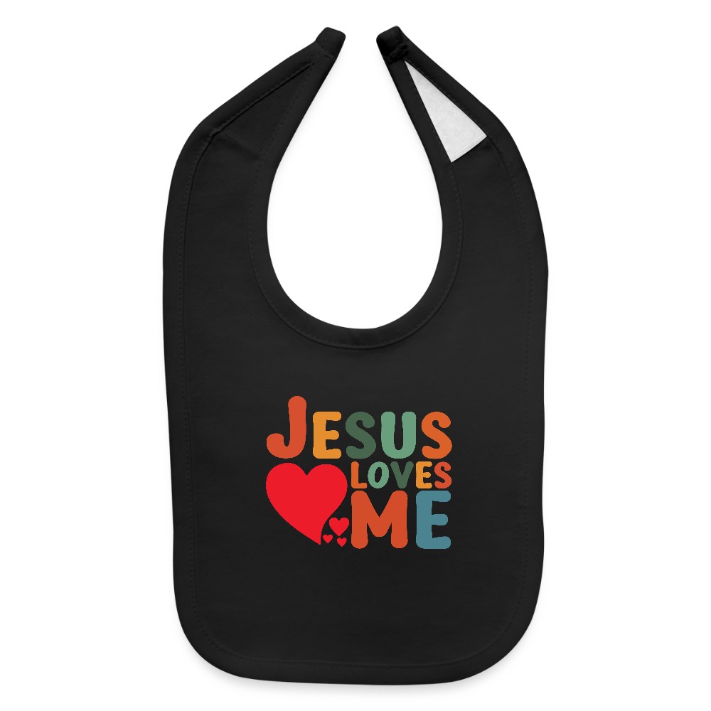 He Loves Me Christian Baby Bib - ClaimedbyGodDesigns