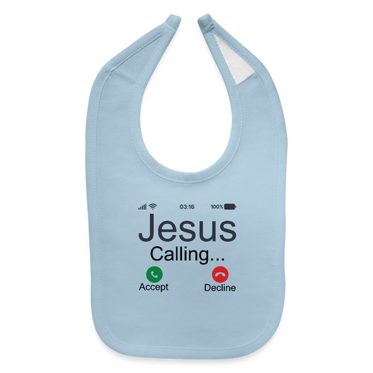 He Is Calling Christian Baby Bib - ClaimedbyGodDesigns