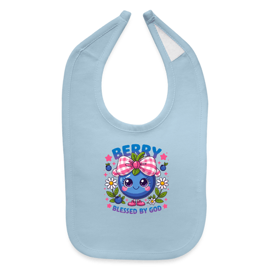 Berry Blessed Christian Baby Bib - ClaimedbyGodDesigns