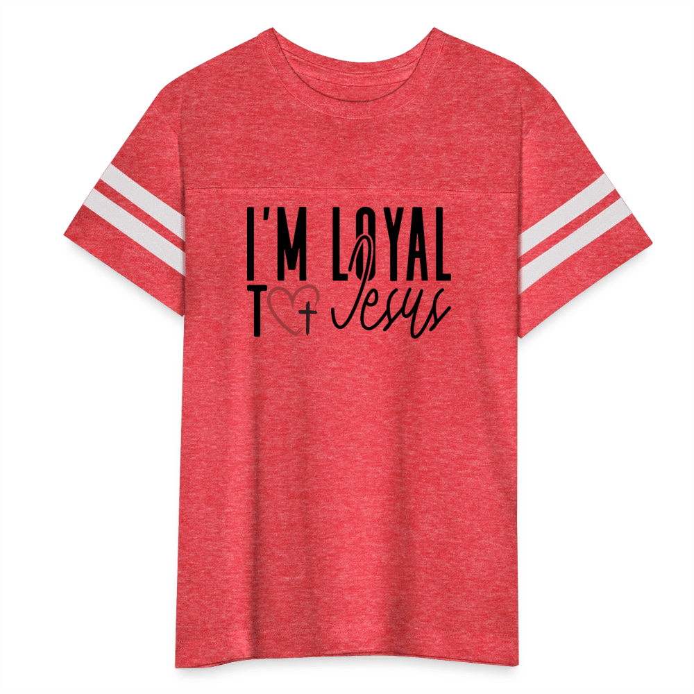 I'm Loyal Youth Christian Football T-shirt - ClaimedbyGodDesigns
