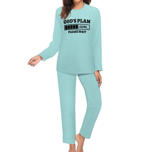 God's Plan Loading Women's Christian Pajamas SALE-Personal Design