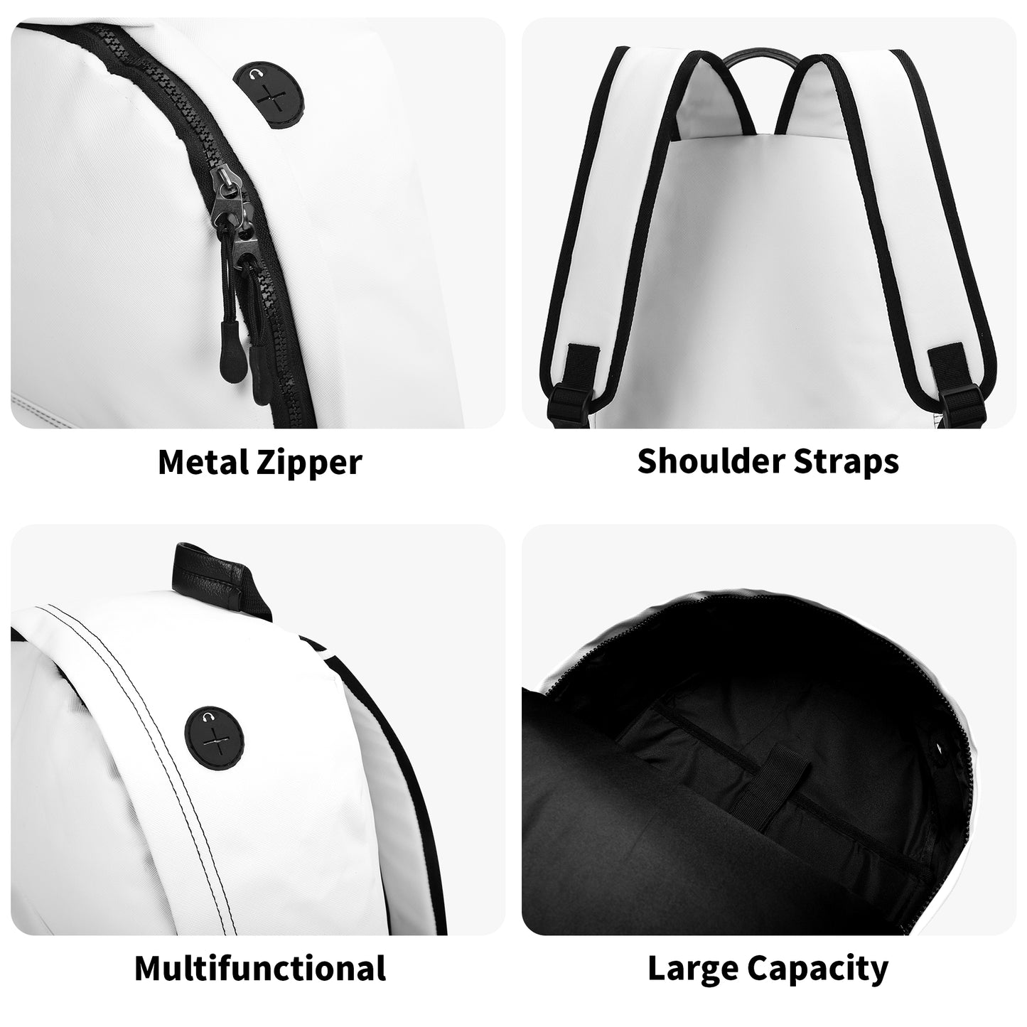 Team Jesus Go And Make Disciples (PU) Leather School Christian Backpack popcustoms