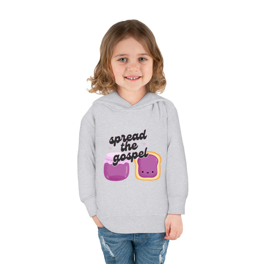 Spread The Gospel Christian Toddler Pullover Fleece Hooded Sweatshirt