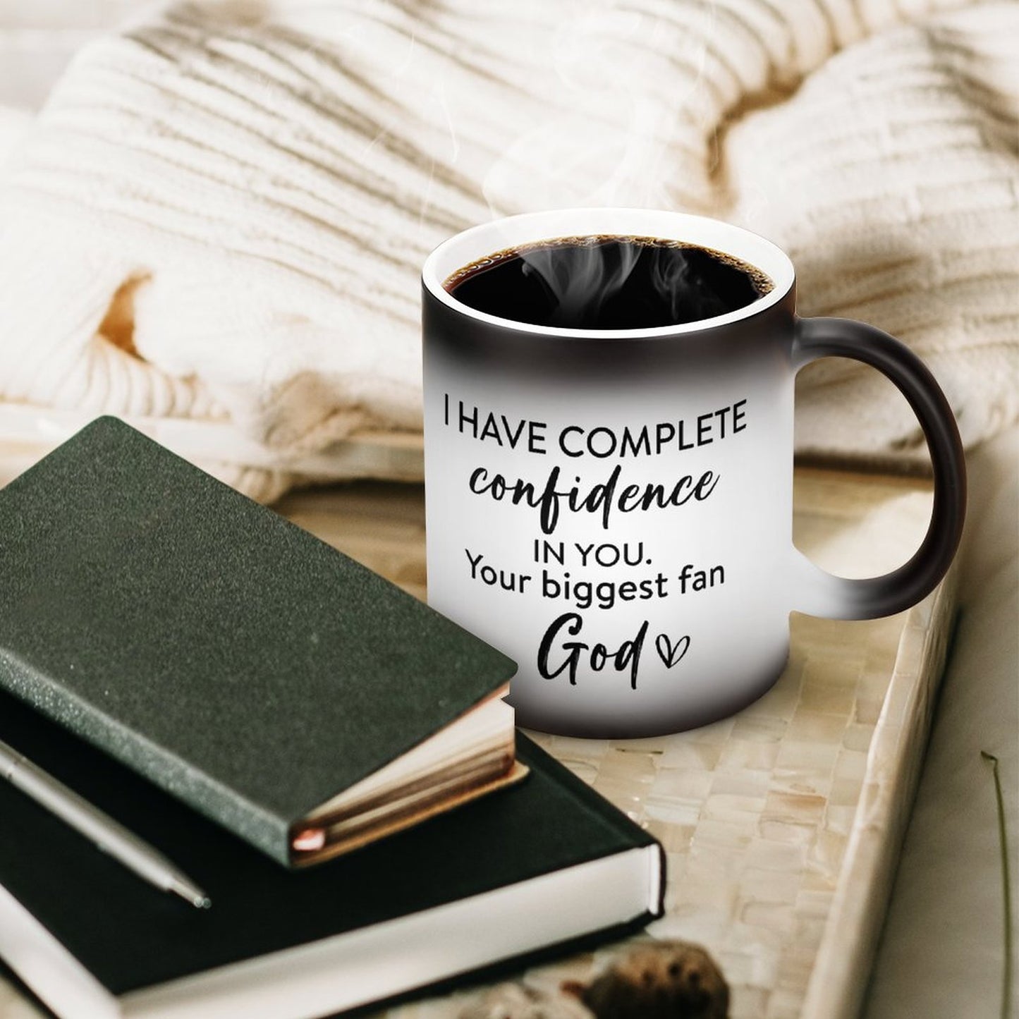 I Have Complete Confidence In You Your Biggest Fan Christian Color Changing Mug (Dual-sided)