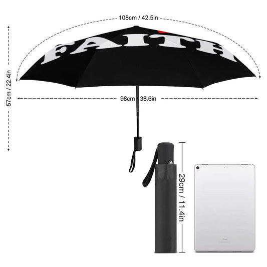 I Love Faith Christian Umbrella