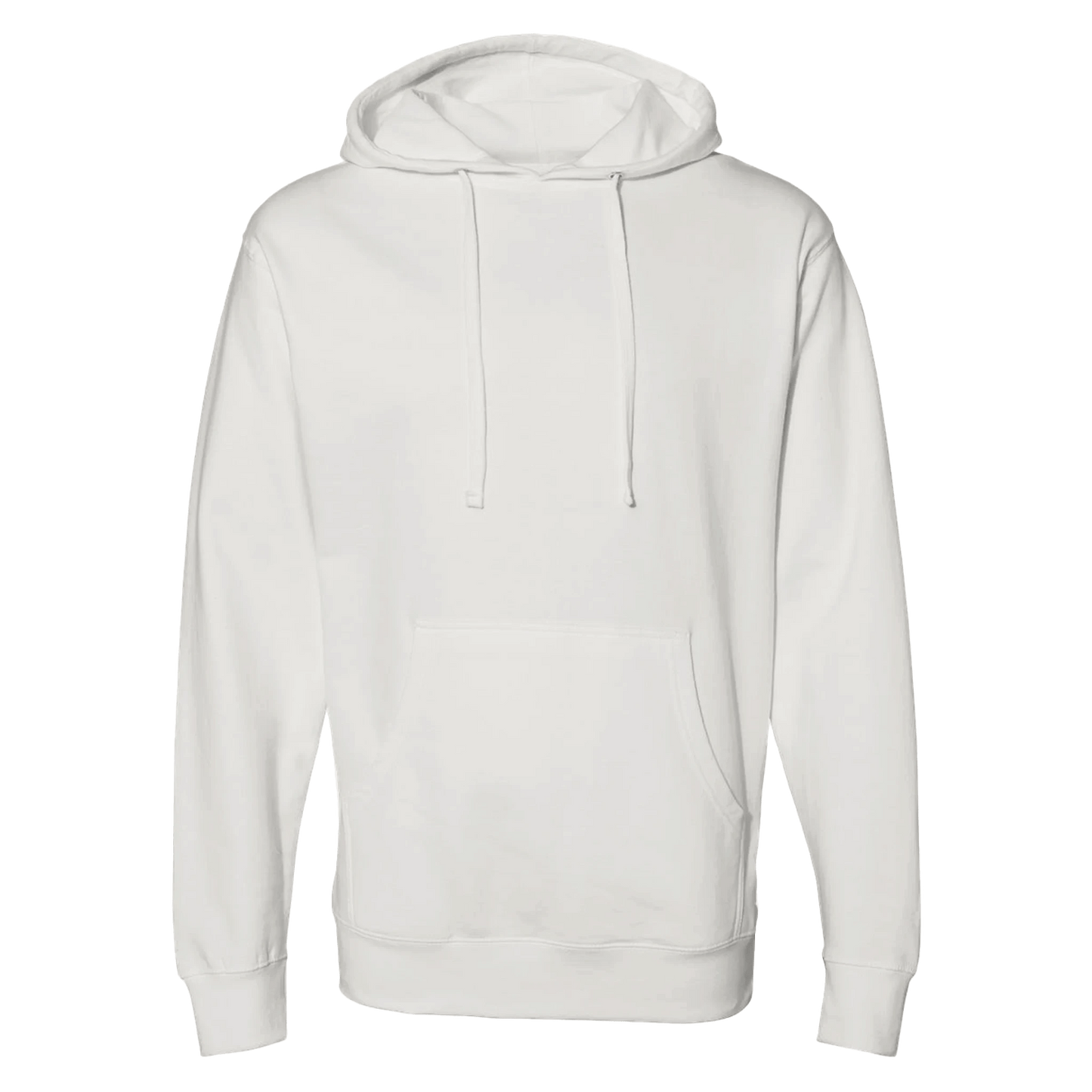 He Knows My Name Christian Men's Midweight Hooded Sweatshirt - ClaimedbyGodDesigns