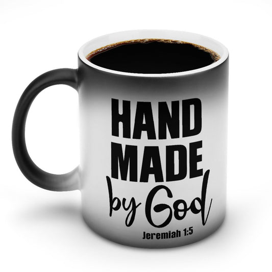 Hand Made Christian Color Changing Mug (Dual-sided)