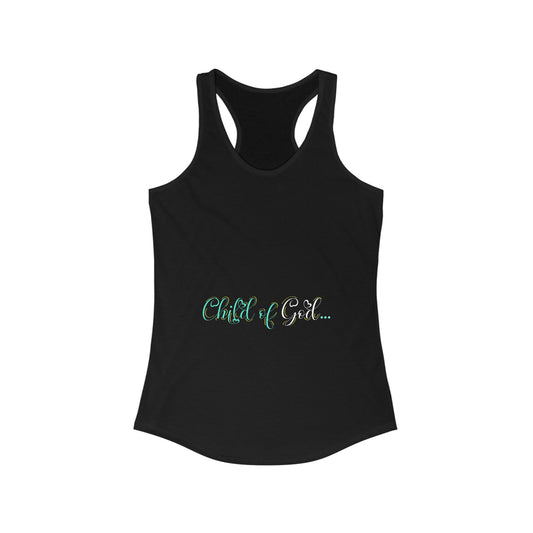 Child of Under Construction slim fit tank-top - ClaimedbyGodDesigns