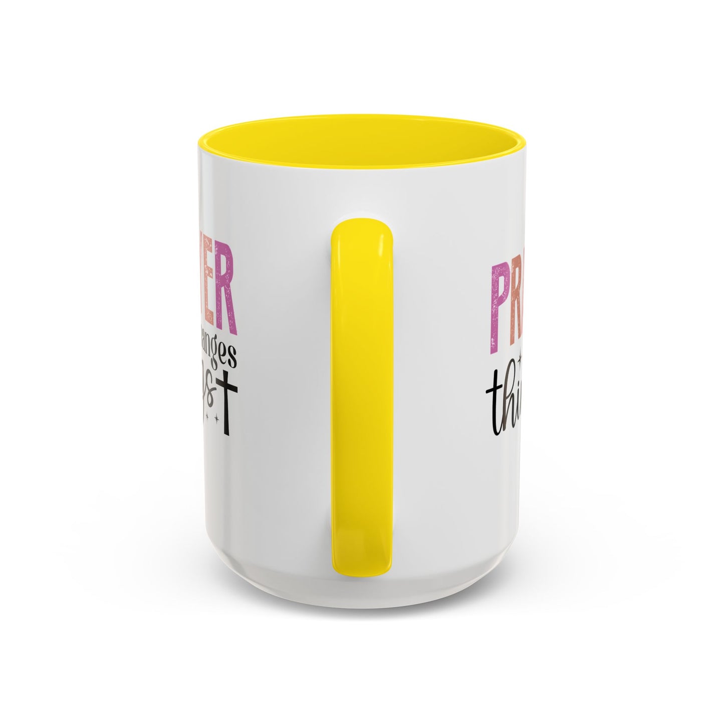 Inspirational Prayer Coffee Accent Mug - 11/15oz Accent Mug for Daily Inspiration