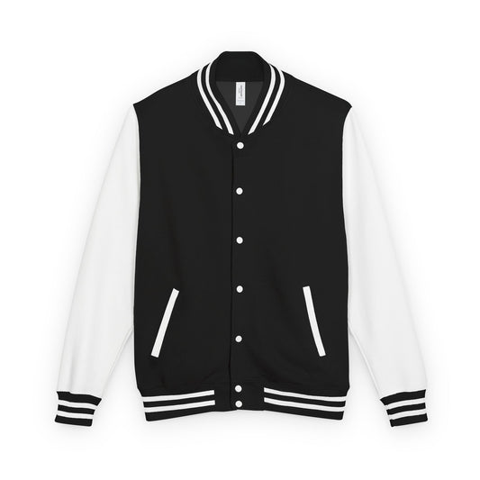 Unisex Heavyweight Christian Letterman Jacket - "His Plan is Worth the Wait"