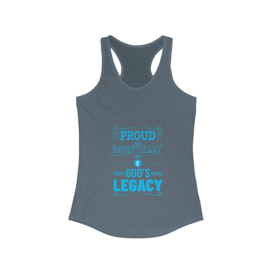 Proud Beneficiary Of His Legacy Slim Fit Tank Top