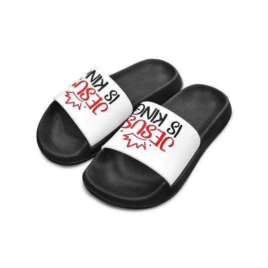 He Is King Christian Children's Sandals - ClaimedbyGodDesigns