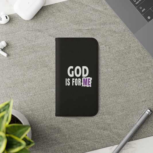 God Is For Me Christian Phone Flip Cases Printify