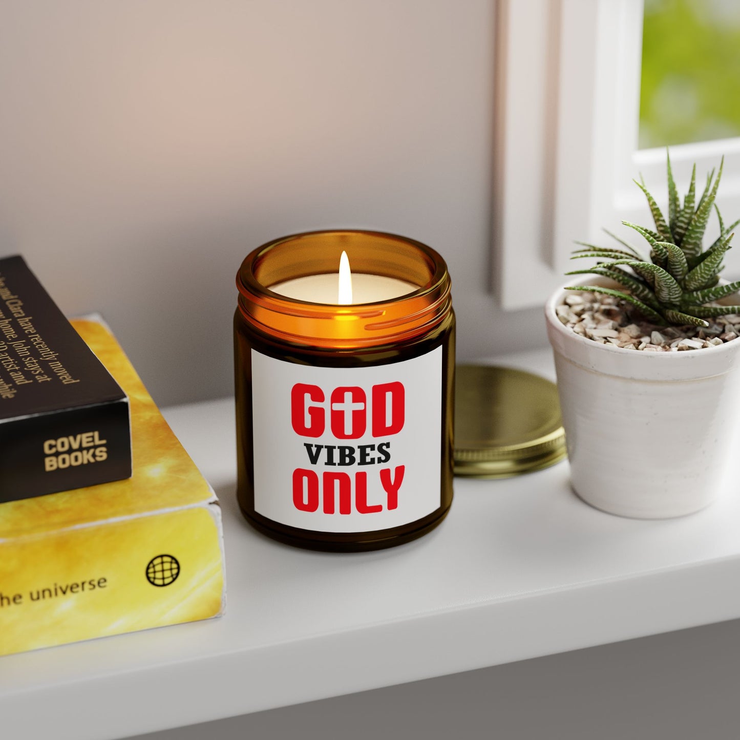 Vibes Only Christian Scented Candle (4oz, 9oz)
