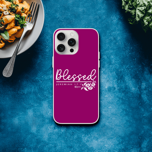 Blessed Christian Flexi Phonecase for Iphone - ClaimedbyGodDesigns