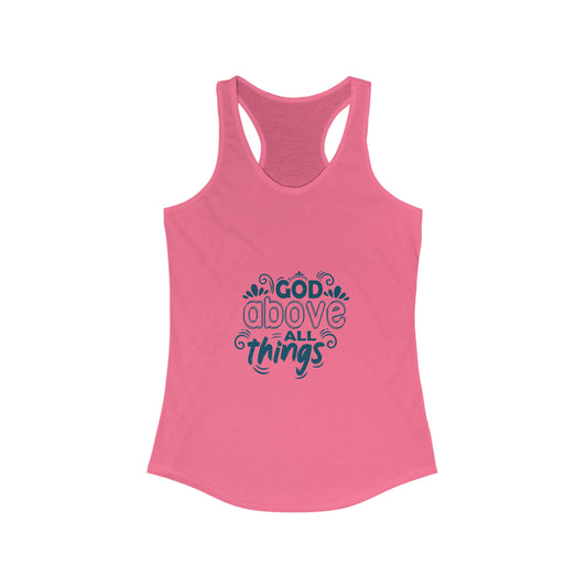 God Above All Things Slim Fit Tank Top