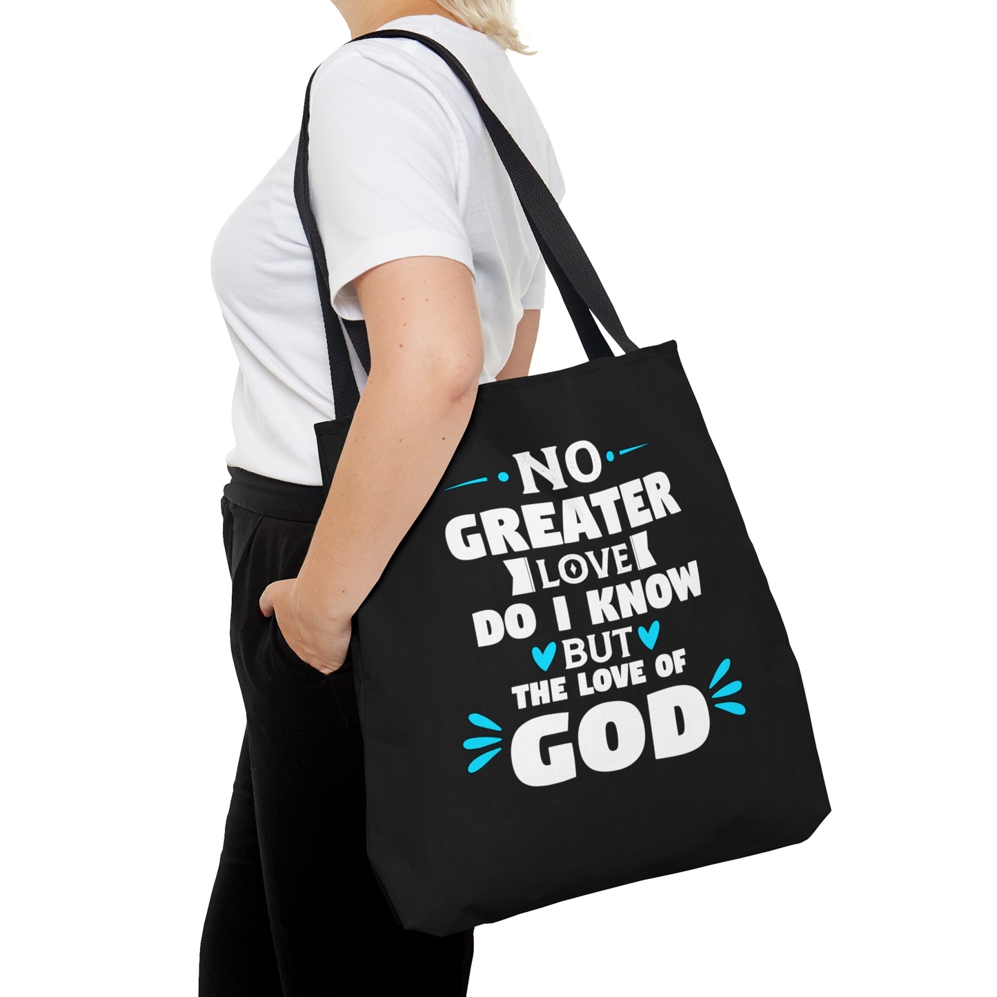 No Greater Love Do I Know But His Love Tote Bag
