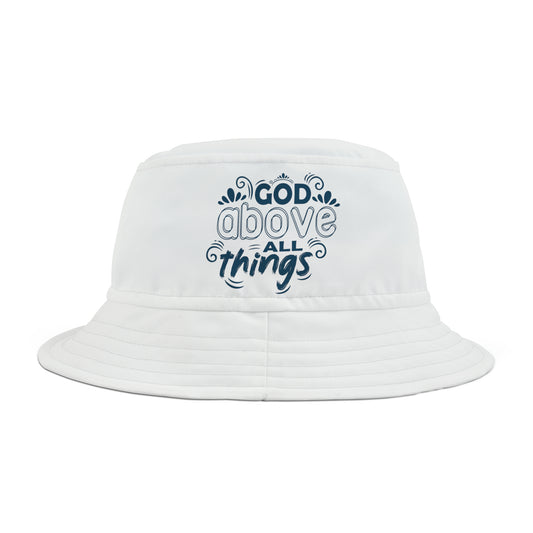 God Above All Things Christian Bucket Hat (AOP) Printify