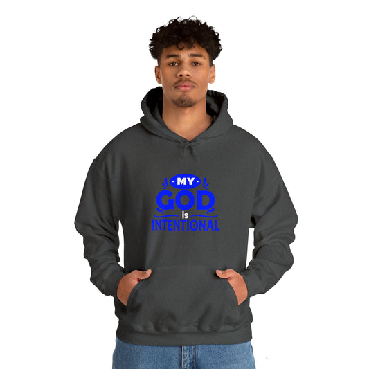 He Is Intentional Unisex Hooded Sweatshirt