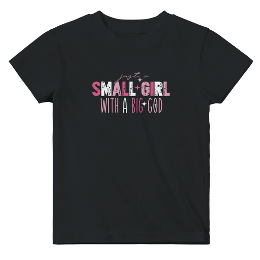 Just A Small Girl (2) Christian Baby Crewneck T-shirt - ClaimedbyGodDesigns