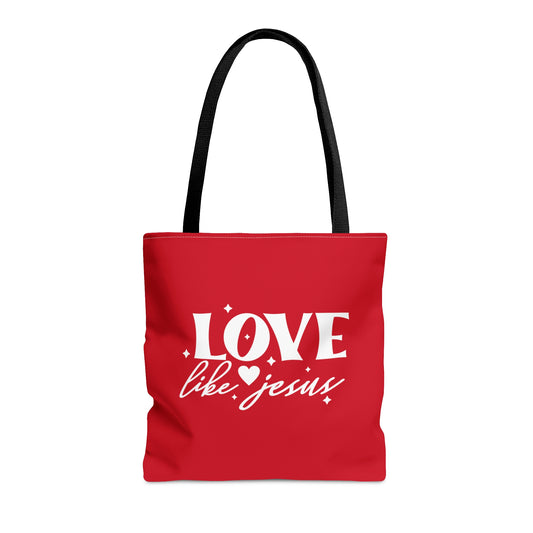 Love Like Jesus Christian Tote Bag Printify