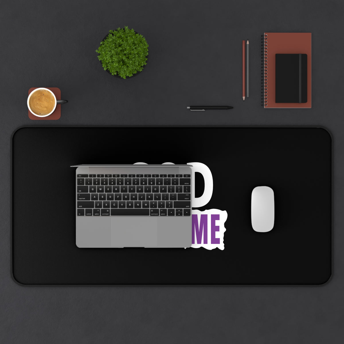 God Is For Me Desk Mat