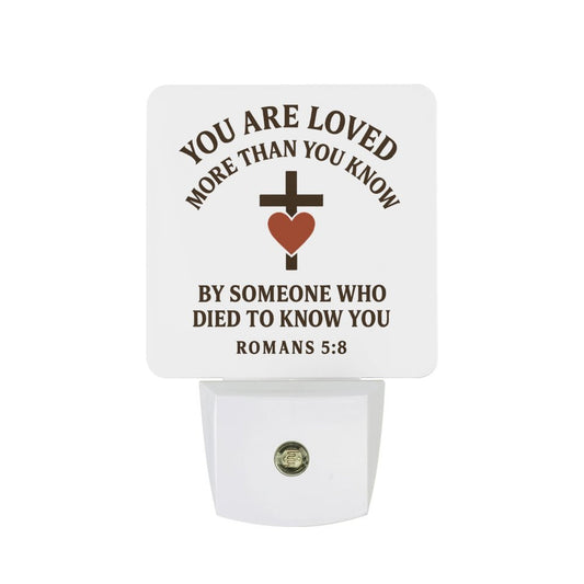 You Are Loved More Than You Know Christian Night Light For Kids - ClaimedbyGodDesigns