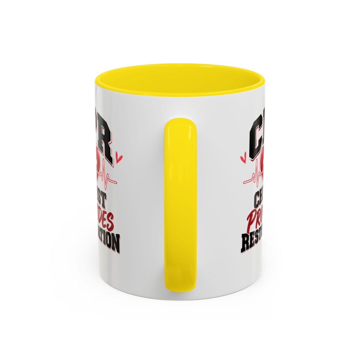 CPR Coffee Mug — "Christ Provides Restoration" Inspirational Christian Accent Mug (11oz)