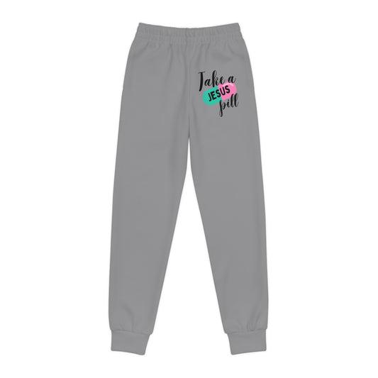 Take A Pill Youth Christian Sweatpants (Joggers)