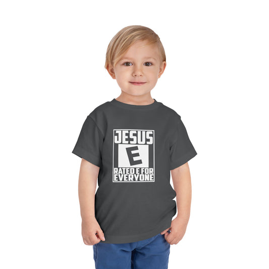 Rated E For Everyone Christian Toddler T-Shirt