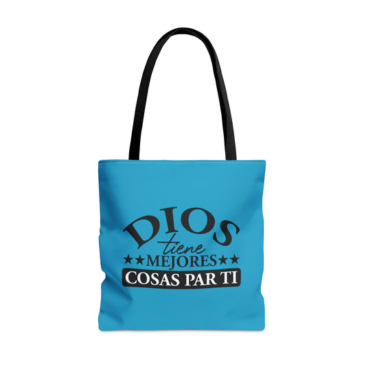 DIOS TIENE MEJORES COSAS PAR TI Christian SPANISH Tote Bag Printify