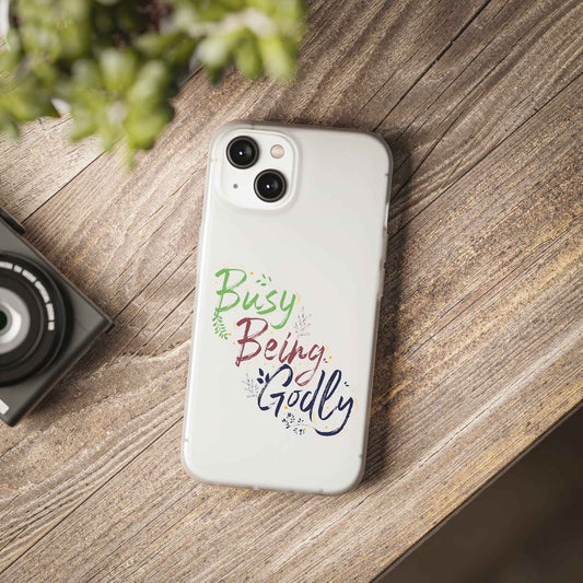Busy Being ly Flexi Phone Case