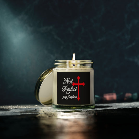 Not Perfect Just Forgiven Christian Scented Candle (4oz, 9oz)