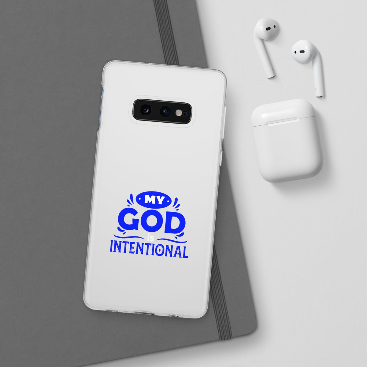 My God Is Intentional Flexi Phone Case