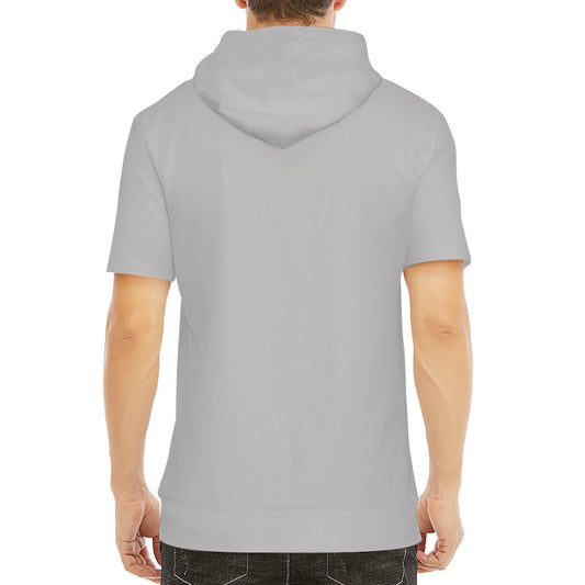 His Plan Loading Men's Christian Gym Hooded T-shirt | Faith-Inspired Activewear - ClaimedbyGodDesigns