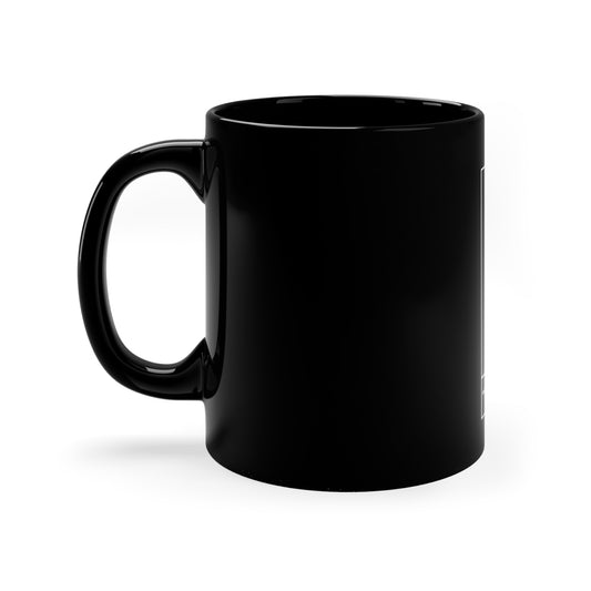 I'm Possible Redefined By God Black Ceramic Mug 11oz Printify