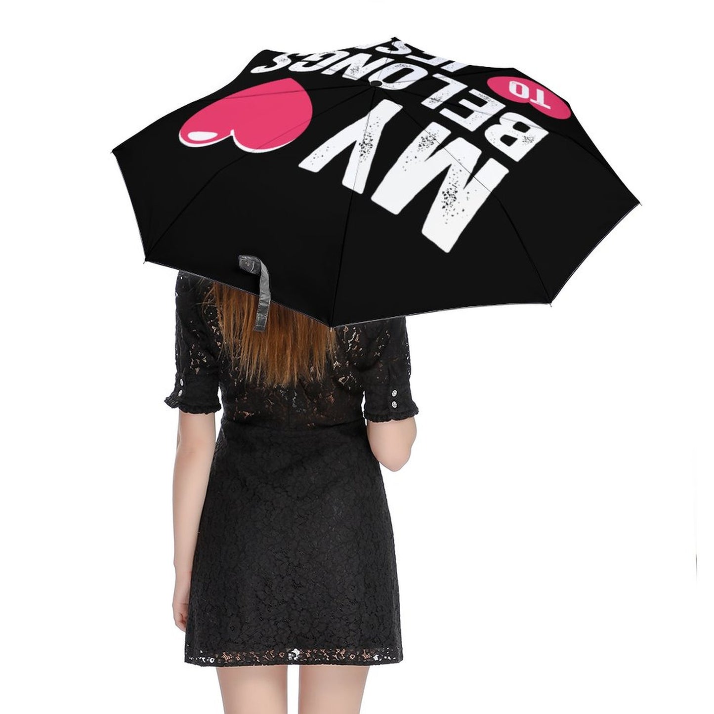 My Heart Belongs To Christian Umbrella