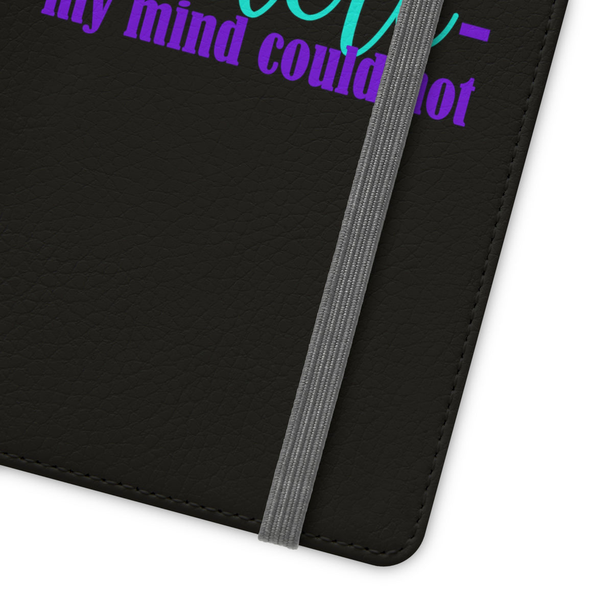 Faith Took Me Where My Mind Could Not Phone Flip Cases - ClaimedbyGodDesigns