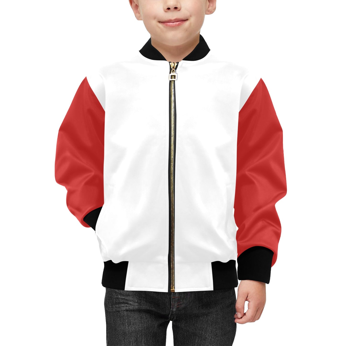 I'm Loyal To Him Kids' Christian Bomber Jacket with Pockets - ClaimedbyGodDesigns