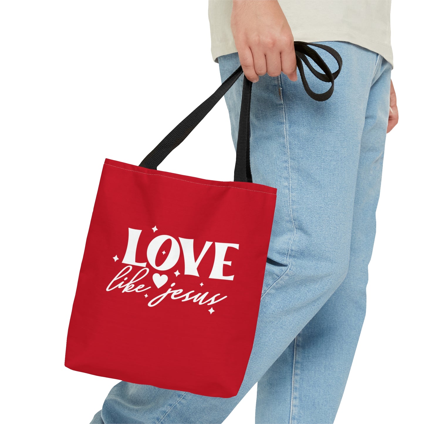 Love Like Jesus Christian Tote Bag Printify
