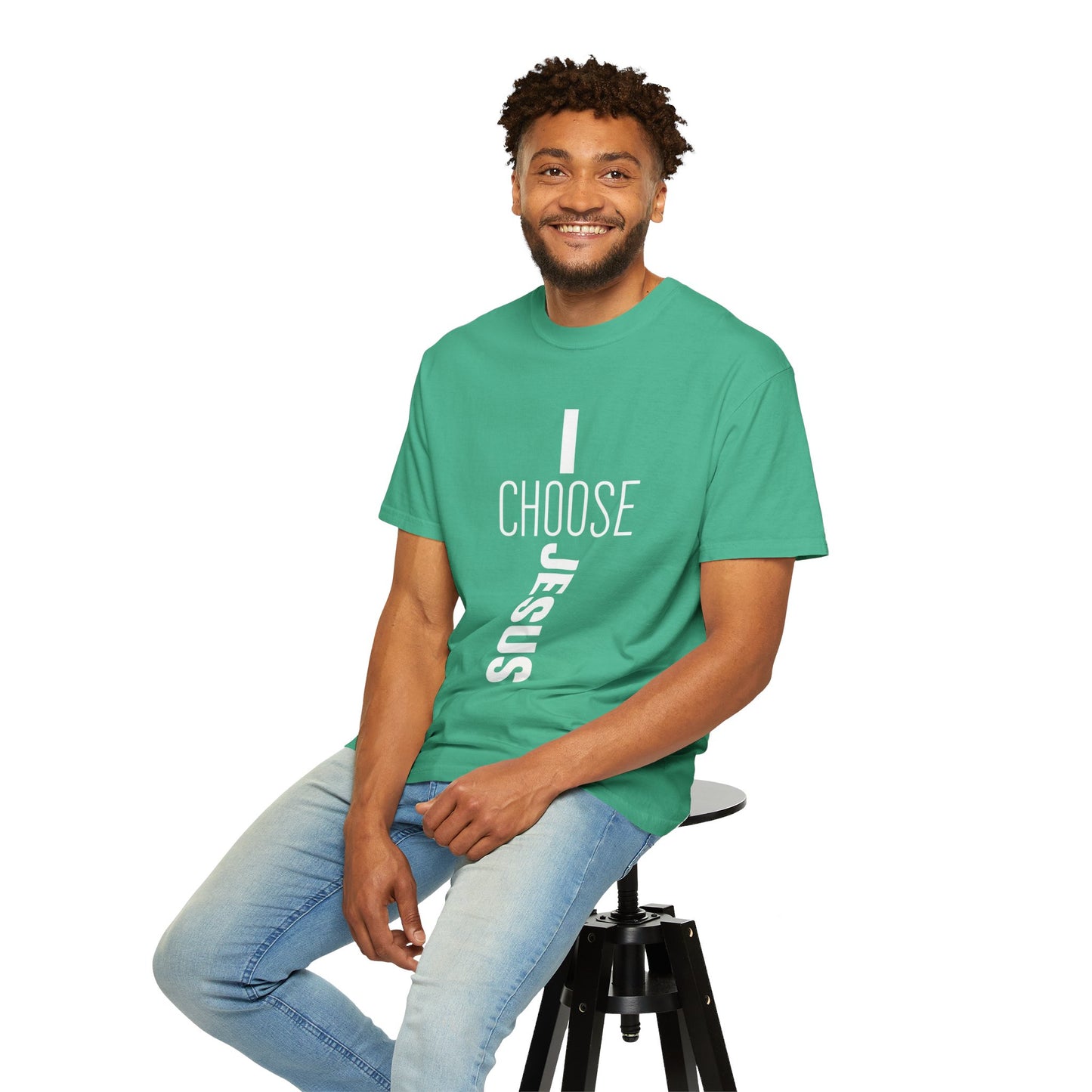 I Choose Him Unisex Christian T-shirt