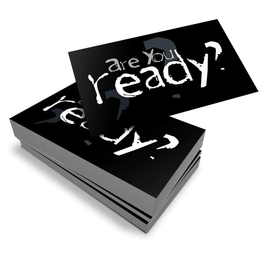 Are You Ready? Gospel Tract (Pack of 100) For Evangelizing claimedbygoddesigns